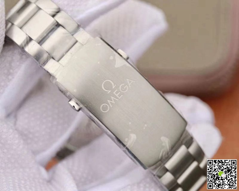 Replica 0me*ga Seamaster 215.30.44.21.03.001 1:1 Best Edition VS Factory Blue Ceramic Dial Swiss 8900