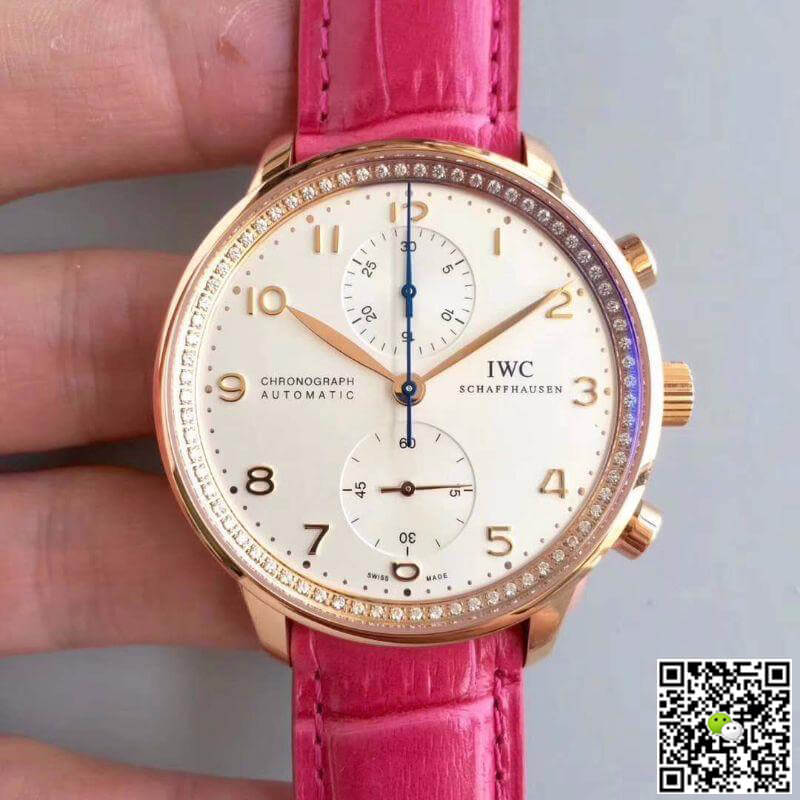 IWC Replica Portuguese Chronograph ZF Factory 1:1 Best Edition Swiss ETA7750