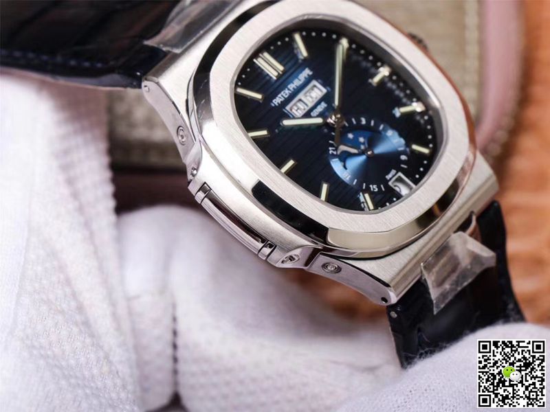 Replica Pat*k Phi1i*pe Nautilus 5726/1A-014 1:1 Best Edition PF Factory Black Strap Swiss ETA324