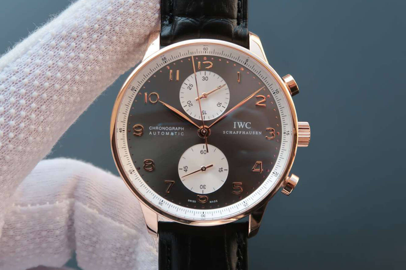 Replica IWC Portugieser IW371433 1:1 Best Edition ZF Factory Grey Dial