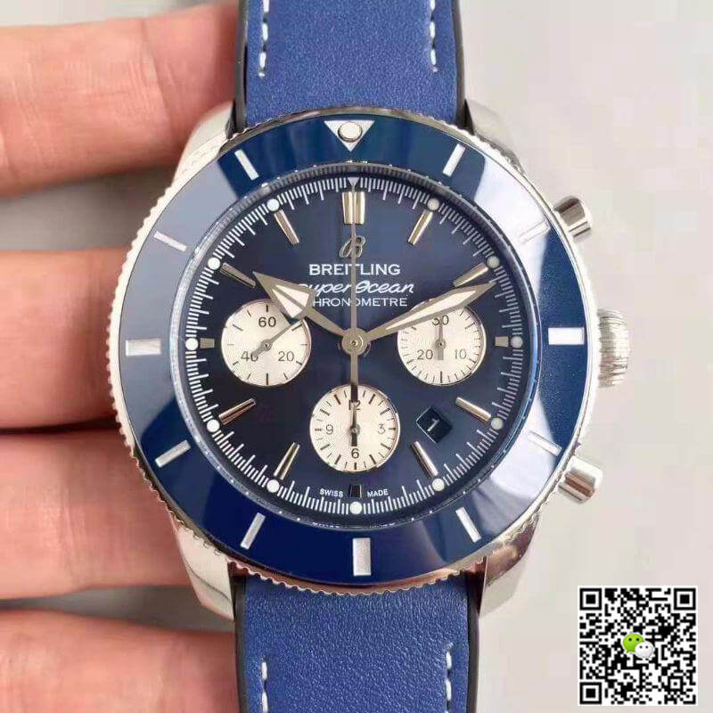 Breitling Replica S*perocean Heritage II AB0162161C1A1 GF Factory 1:1 Best Edition Swiss ETA7750 Blue Dial