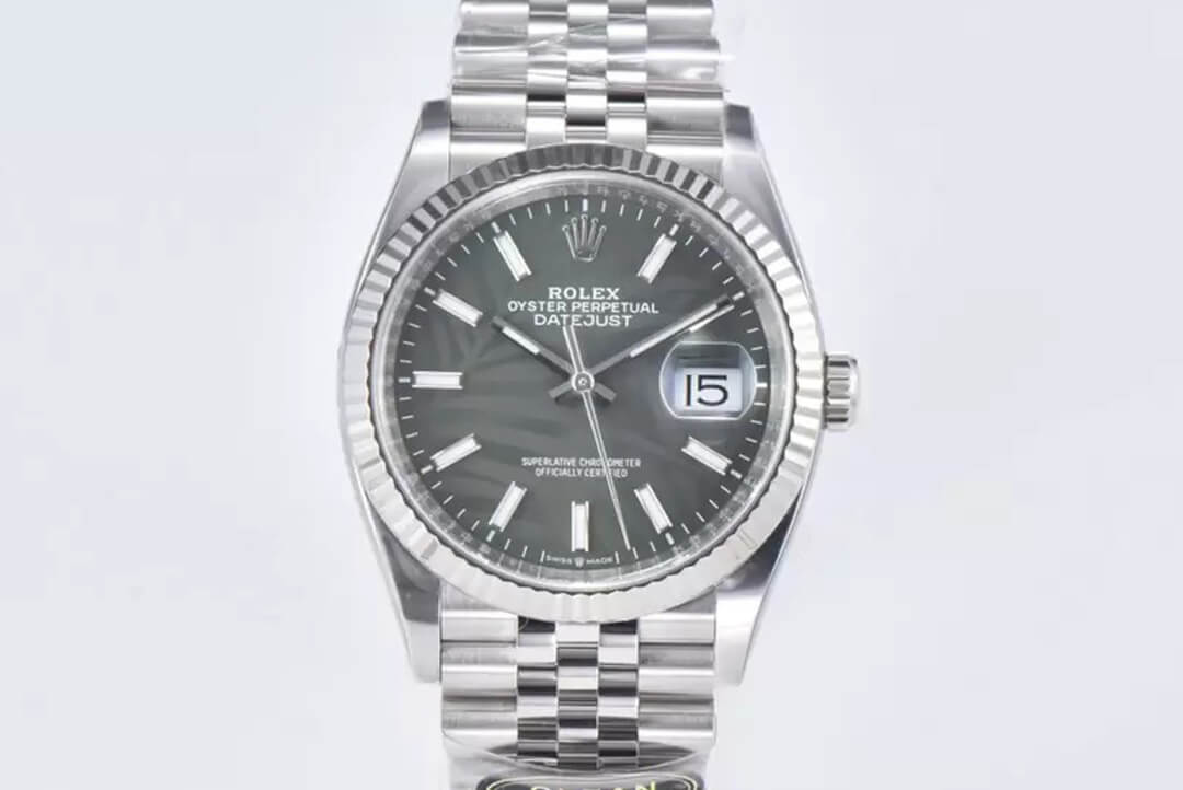 Replica R01ex Datejust M126234-0047 36MM 1:1 Best Edition Clean Factory Green Dial