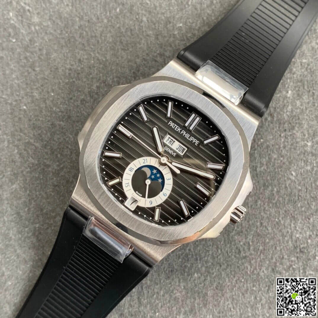 Replica Pat*k Phi1i*pe Nautilus 5726 1:1 Best Edition GR Factory V2 Rubber Strap
