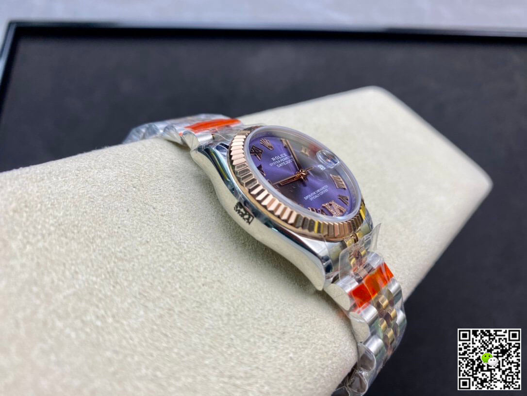 Replica R01ex Datejust M278271-0020 1:1 Best Edition TW Factory Eggplant Purple Dial