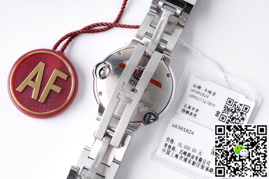 Replica Ballon Bleu De Ca*t1er 28MM 1:1 Best Edition AF Factory Mother-Of-Pearl Dial