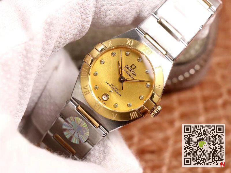 Replica 0me*ga Constellation 131.20.29.20.58.001 1:1 Best Edition 3S Factory V5 Champagne dial Swiss NH05
