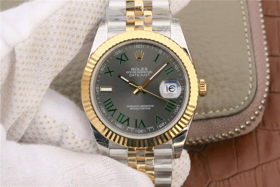 Replica R01ex Datejust M126333-0020 1:1 Best Edition EW Factory Dark Grey Dial