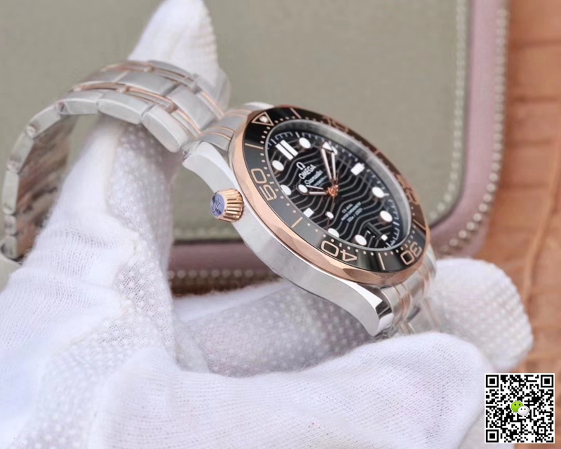 Replica 0me*ga Seamaster 210.20.42.20.01.001 1:1 Best Edition VS Factory Black Dial Swiss ETA8800