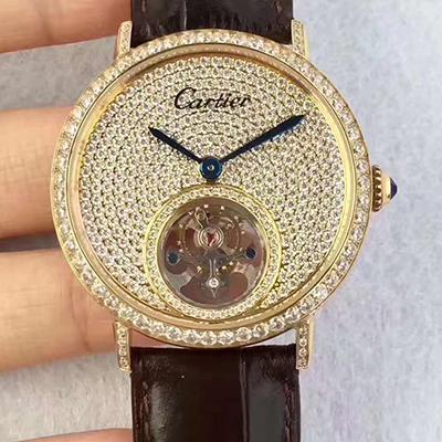 Replica Ca*t1er Rotonde Tourbillon 1:1 Best Edition Swiss Tourbillon