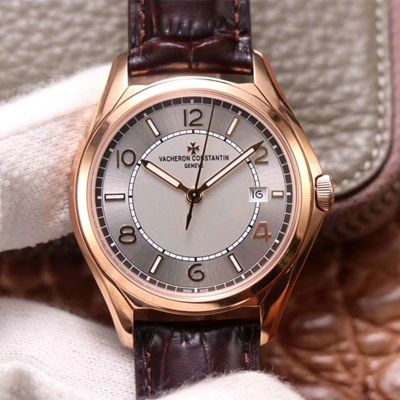Replica Vacheron C0nstan1n Fiftysix 4600E/000R-B441 1:1 Best Edition ZF Factory Rose Gold Swiss ETA1326