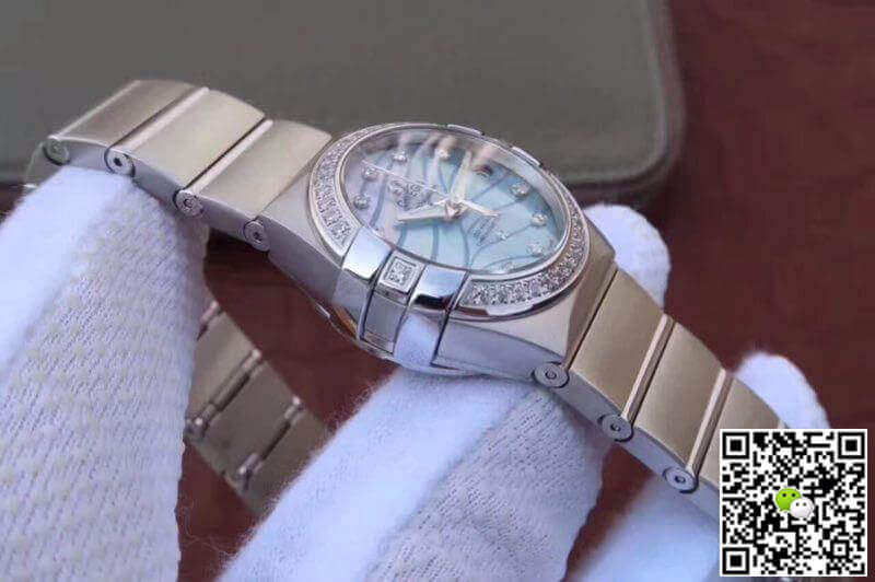 Replica 0me*ga Constellation Double Eagle Lady 27MM 3S Factory 1:1 Best Edition Swiss ETA8520