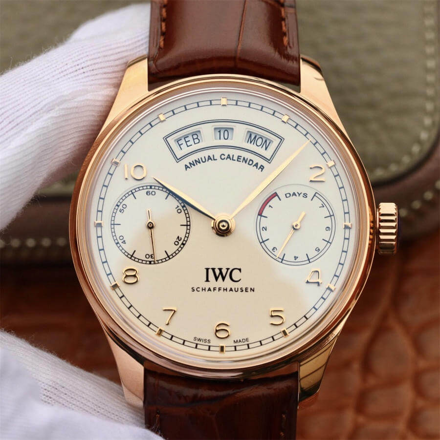 Replica IWC Portugieser IW503504 1:1 Best Edition ZF Factory White Dial