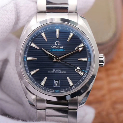 Replica 0me*ga Seamaster 220.10.41.21.03.001 1:1 Best Edition VS Factory Blue Dial Swiss ETA8900