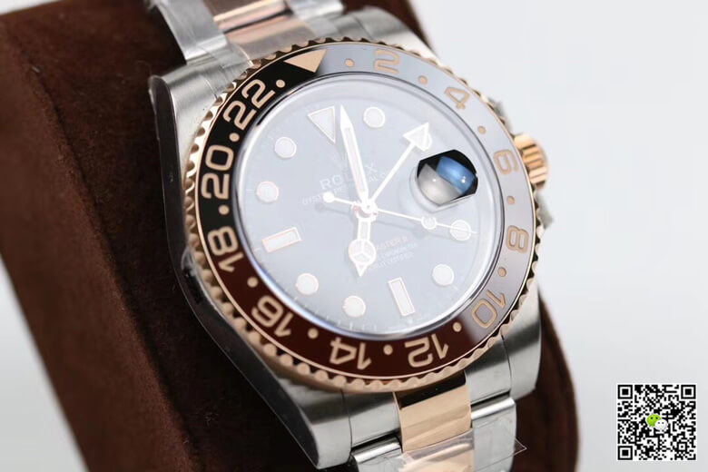 Replica R01ex GMT Master II M126711CHNR-0002 1:1 Best Edition GM Factory Rose Gold