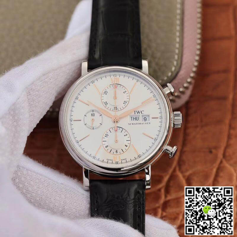 Replica IWC Portofino Chronograph 42mm Multi-function IW391022 ZF Factory 1:1 Best Edition Swiss ETA7750