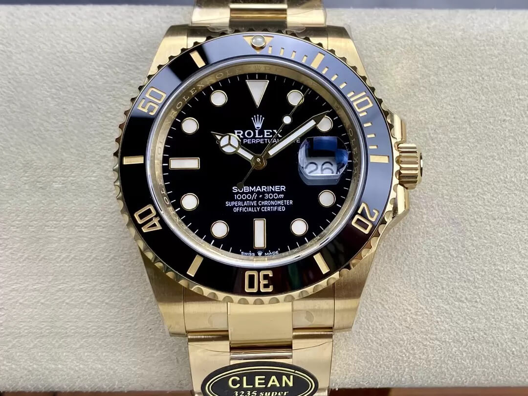Replica R01ex Submariner M126618ln-0002 41MM 1:1 Best Edition Clean Factory Black Dial