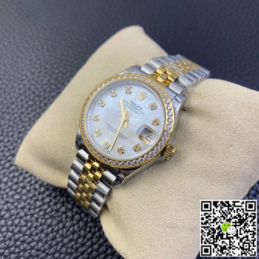 Replica R01ex Datejust M278383RBR-0028 31MM 1:1 Best Edition EW Factory Yellow Gold