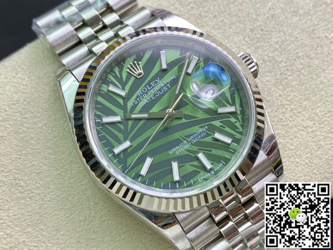 Replica R01ex Datejust M126234-0047 1:1 Best Edition EW Factory Olive Green Dial