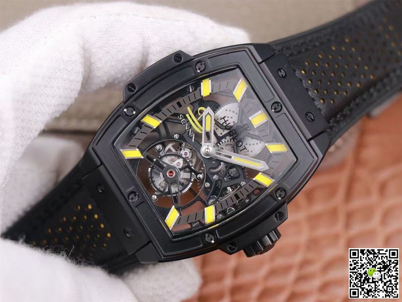 Hublot Replica Masterpiece Tourbillon 906.ND.0129.VR.AES12 1:1 Best Edition JB Factory Skeletonized Dial Swiss HUB 9006