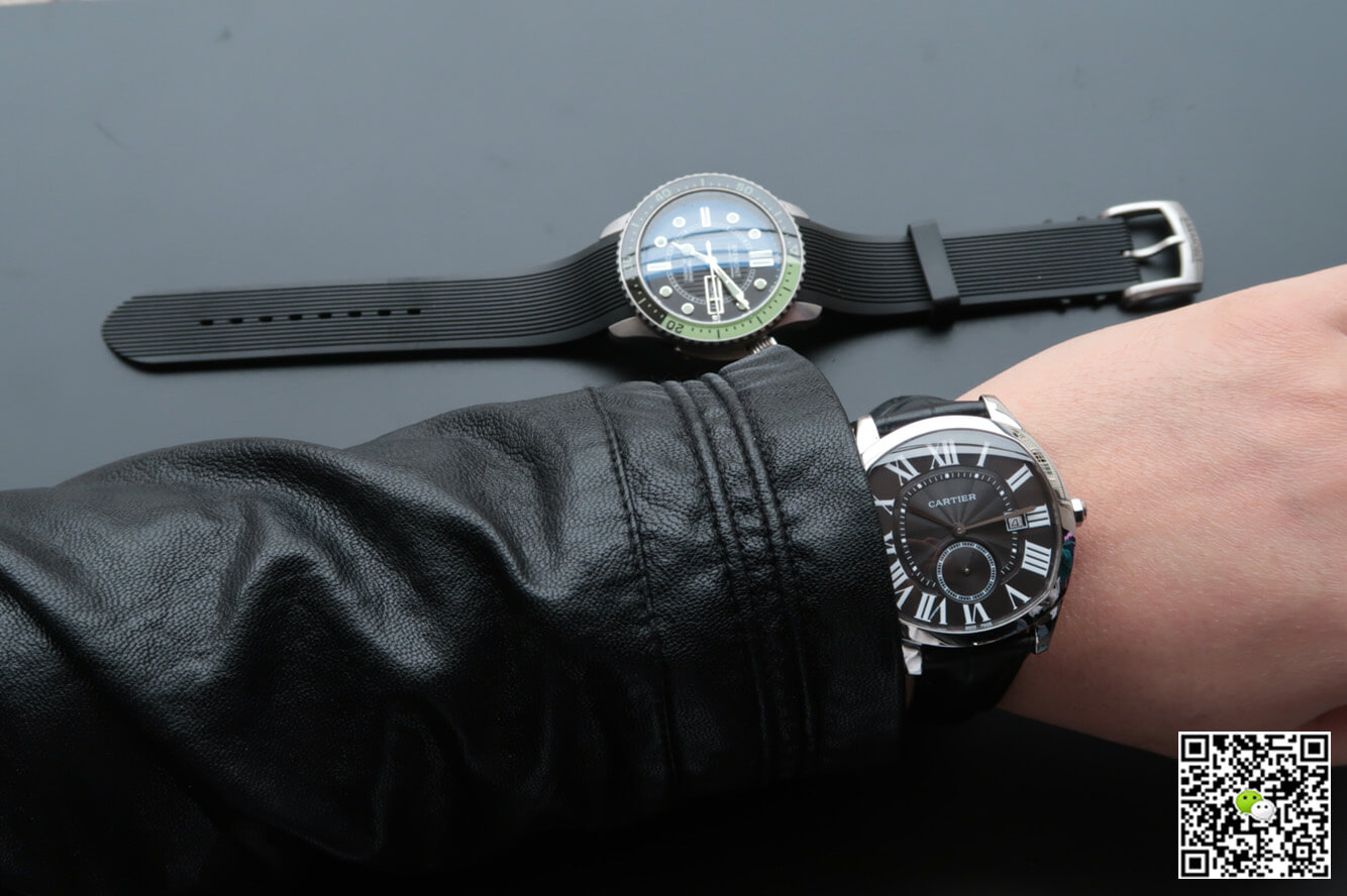 Replica Drive De Ca*t1er WSNM0009 1:1 Best Edition V6 Factory Black Dial