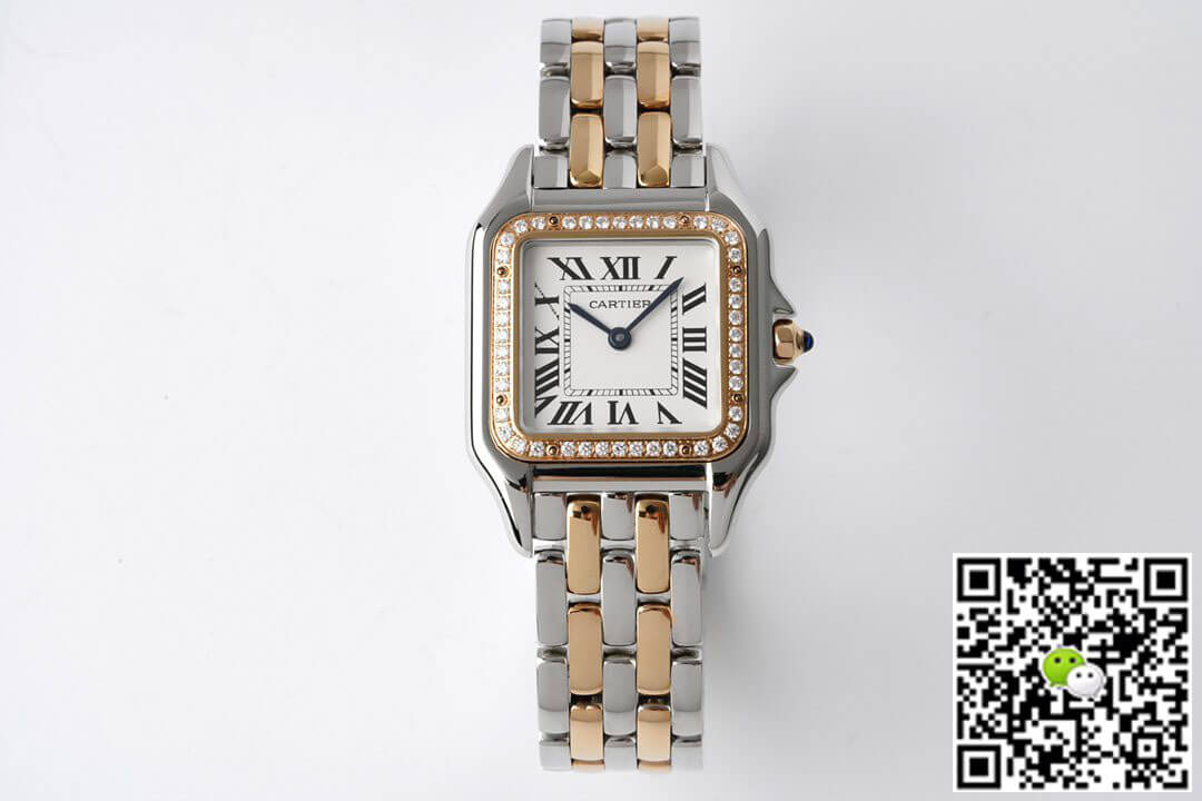 Replica Panthere De Ca*t1er W3PN0007 27MM 1:1 Best Edition BV Factory White Dial