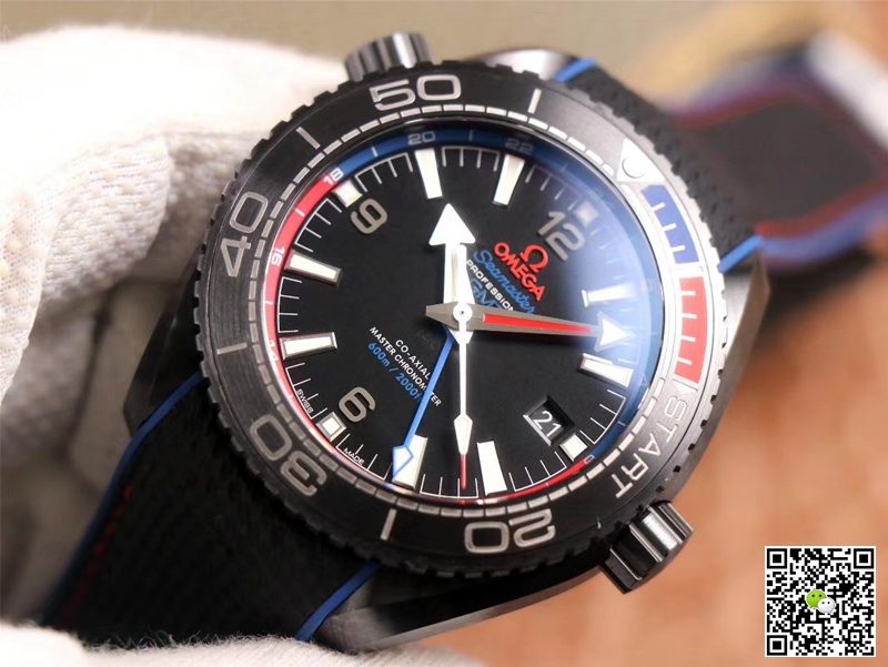 Replica 0me*ga Seamaster 215.92.46.22.01.004 1:1 Best Edition VS Factory Black Dial Swiss ETA8906
