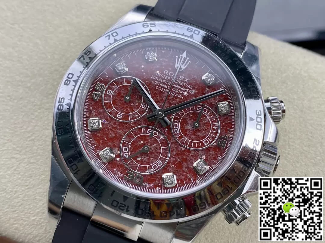 Replica R01ex Cosmograph Daytona 116589 1:1 Best Edition Clean Factory Rubber Strap
