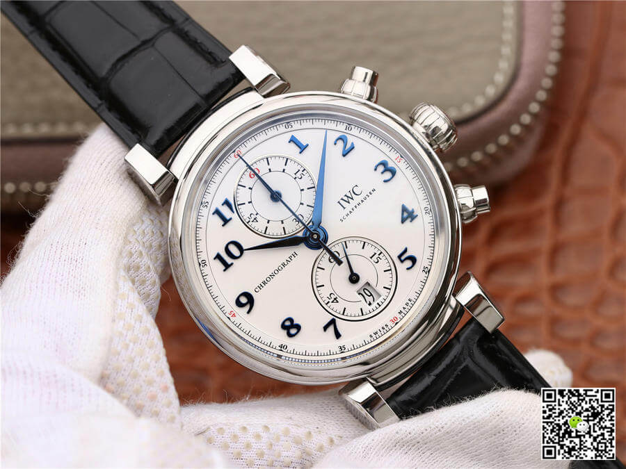 Replica IWC Da Vinci Laureus Sport For Good Foundation 1:1 Best Edition YL Factory White Dial
