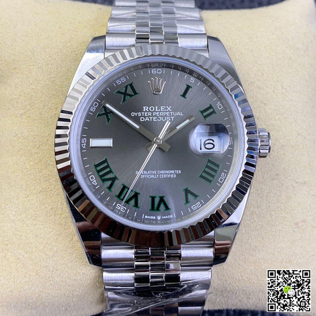 Replica R01ex Datejust M126334-0022 1:1 Best Edition Clean Factory Grey Dial