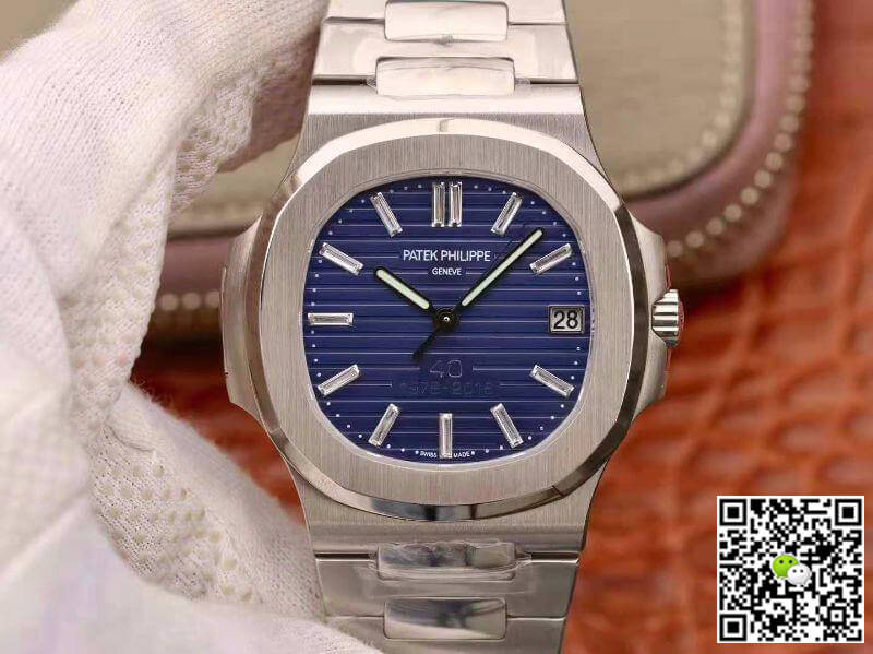 Replica Pat*k Phi1i*pe Nautilus 5711/1P 40TH Anniversary PF Factory 1:1 Best Edition Swiss ETA324