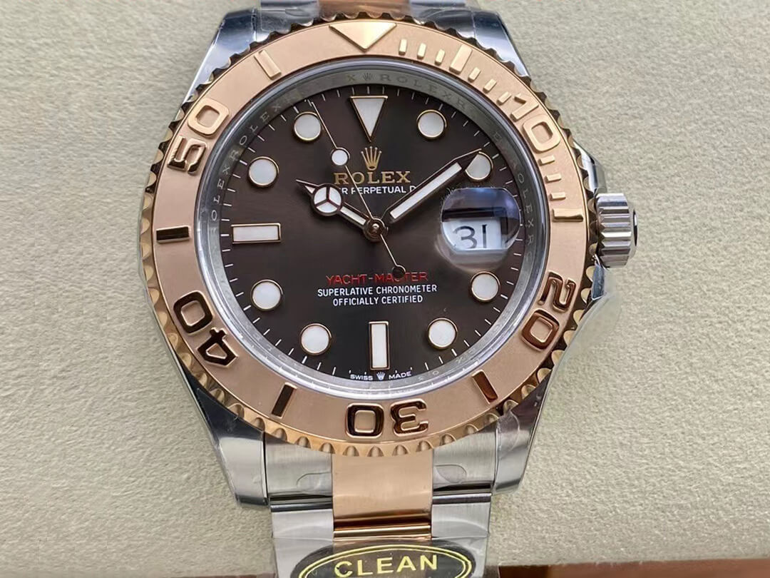 Replica R01ex Yacht Master M126621-0001 1:1 Best Edition Clean Factory Chocolate Dial