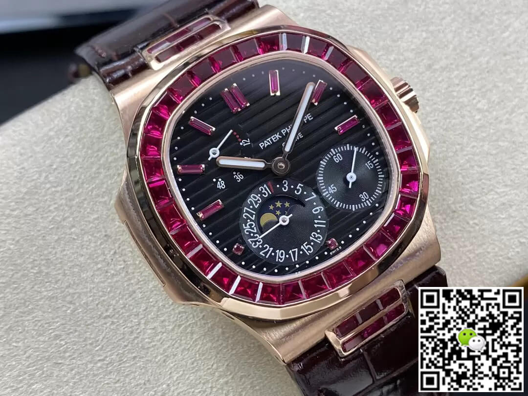 Replica Pat*k Phi1i*pe Nautilus 5724 1:1 Best Edition GR Factory Rose Gold Case