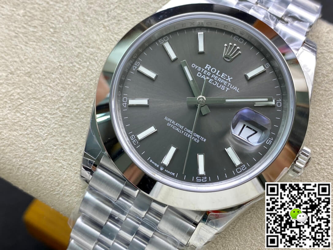 Replica R01ex Datejust M126300-0008 1:1 Best Edition VS Factory Gray Dial