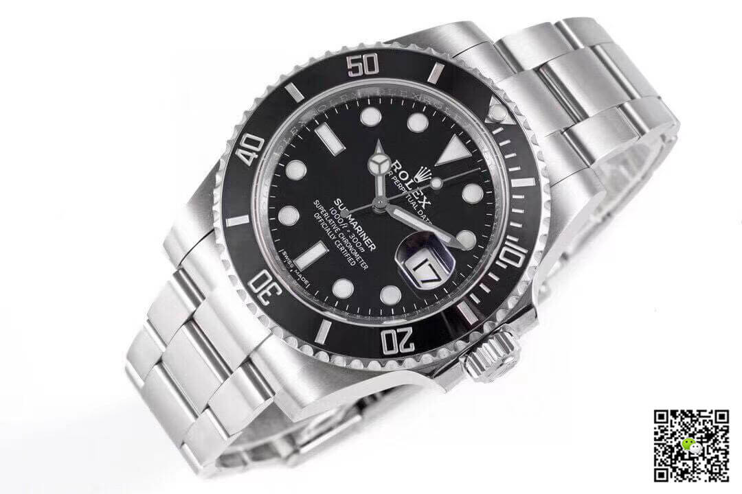 R01ex Submariner Replica 116610LN-97200 1:1 Best Edition ZF Factory Black Dial Stainless Steel Strap