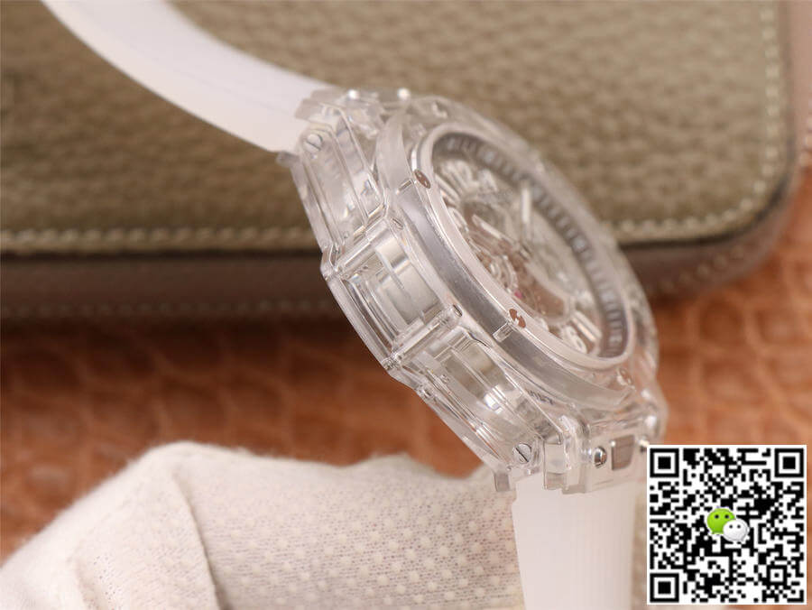 Replica Hublot Big Bang 411.JX.4802.RT 1:1 Best Edition White Transparent Dial
