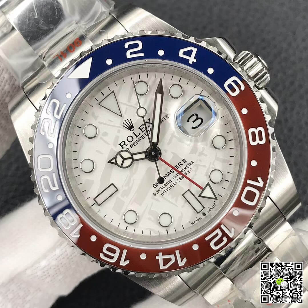 Replica R01ex GMT Master II 126719BLRO-0002 1:1 Best Edition GM Factory White Gold