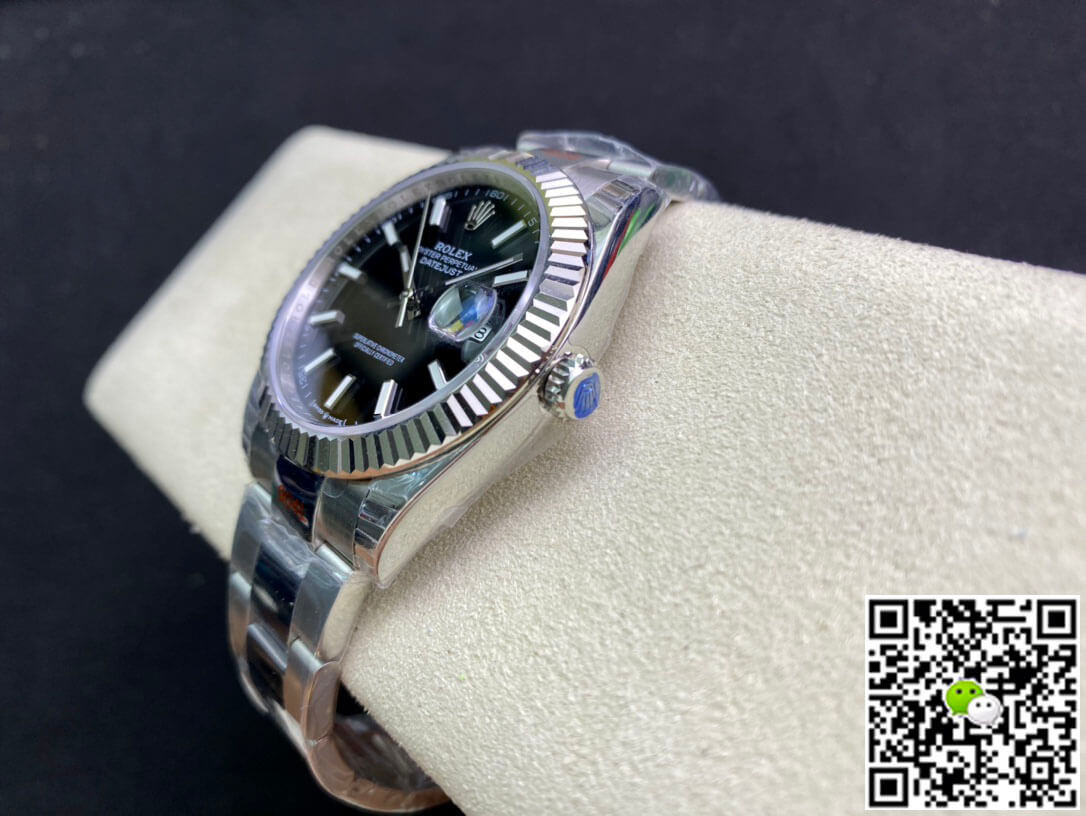 Replica R01ex Datejust M126334-0017 1:1 Best Edition EW Factory Black Dial