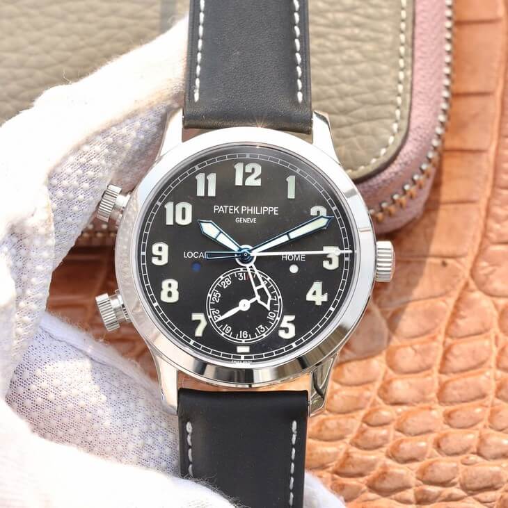 Replica Pat*k Phi1i*pe Calatrava 5524 1:1 Best Edition GR Factory Black Dial