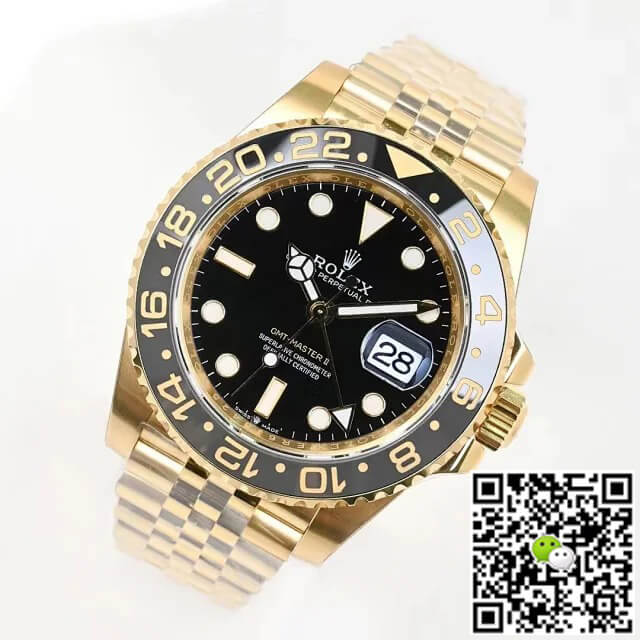 Replica R01ex GMT Master II M126718grnr-0001 1:1 Best Edition EW Factory Black Dial