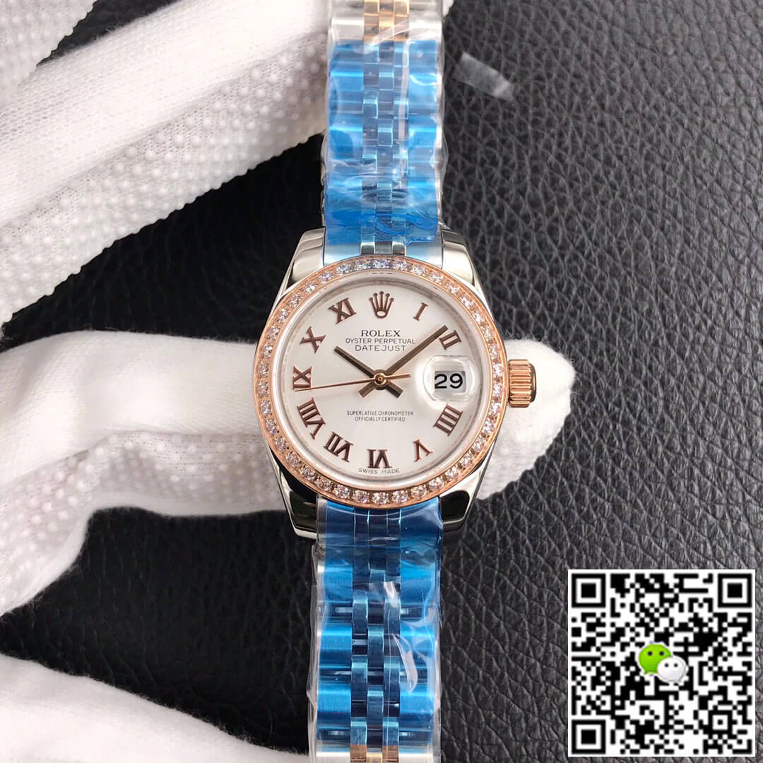 Replica R01ex Datejust 28MM 1:1 Best Edition BP Factory Rose Gold