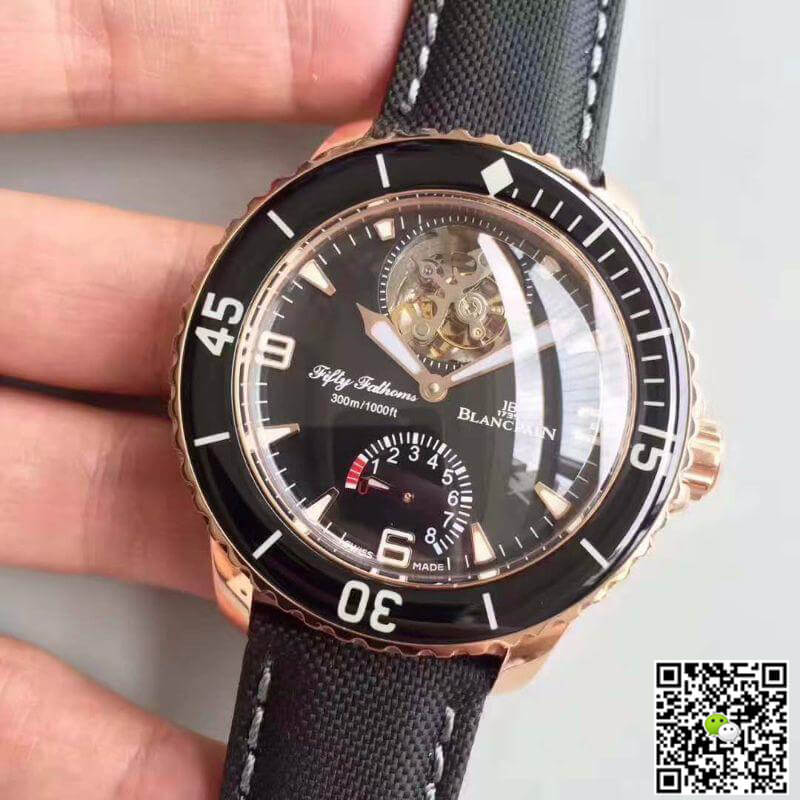Replica Blancpain Fifty Fathoms Tourbillon 5025-3630-52A 1:1 Best Edition Swiss Tourbillon