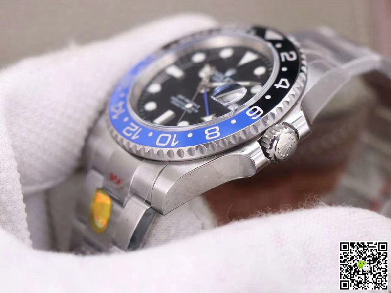 Replica R01ex GMT Master II 116710BLNR-78200 1:1 Best Edition Noob Factory V11 Blue Needle Swiss ETA3186