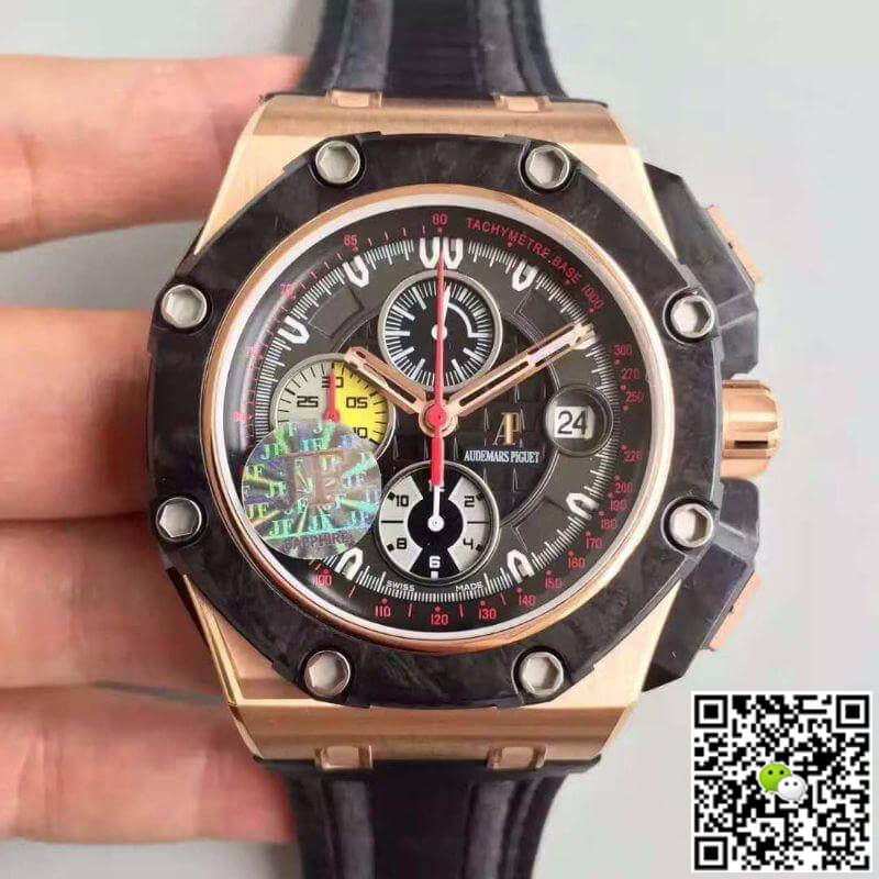 Replica Audemars P1g*et Royal Oak Offshore 26290RO.OO.A001VE.01 JF Factory 1:1 Best Edition Swiss ETA3126