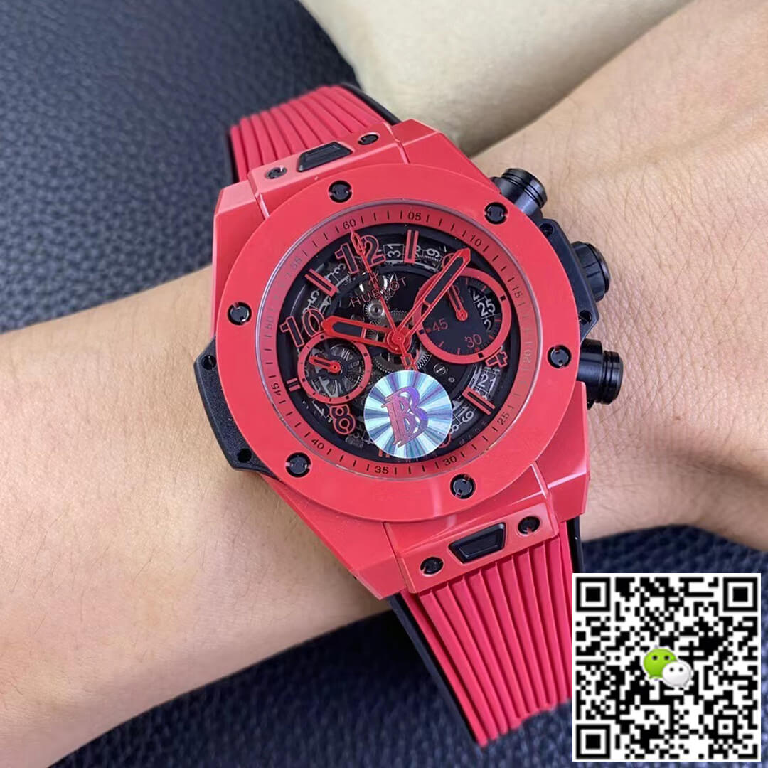 Replica Hublot BIG BANG Unico 411.CF.8513.RX 1:1 Best Edition BB Factory Red Ceramics