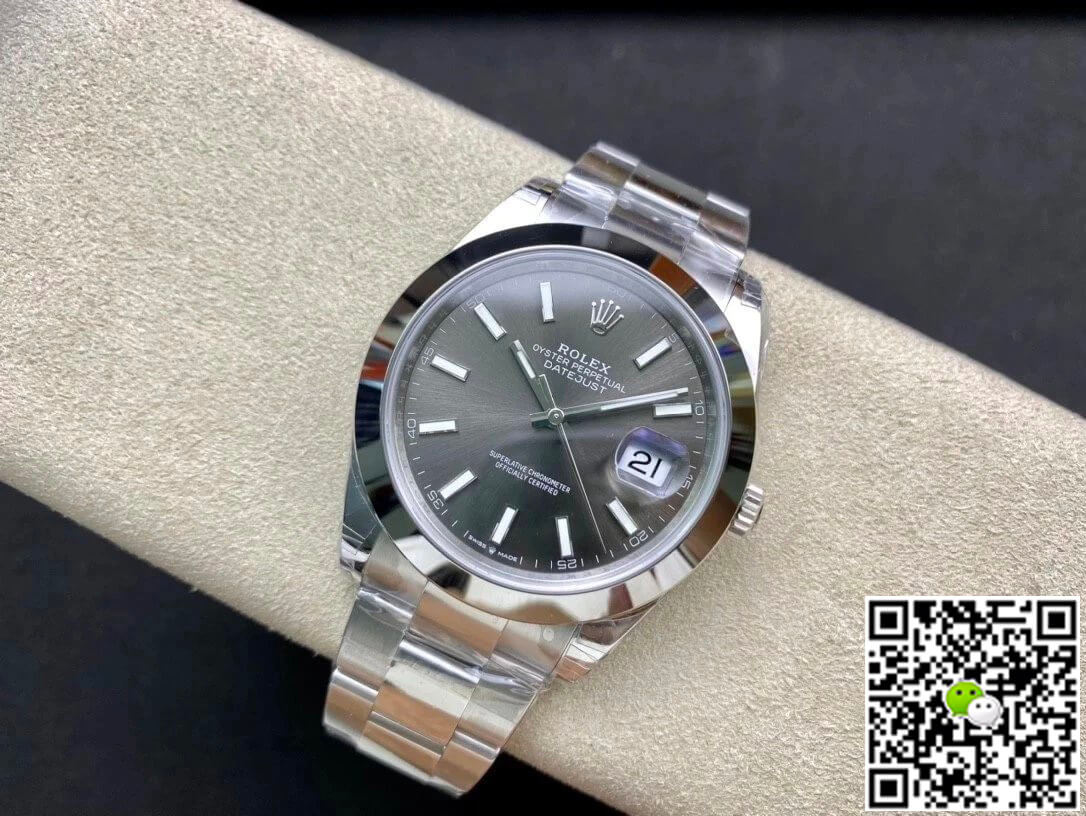 Replica R01ex Datejust M126300-0007 41MM 1:1 Best Edition VS Factory Gray Dial