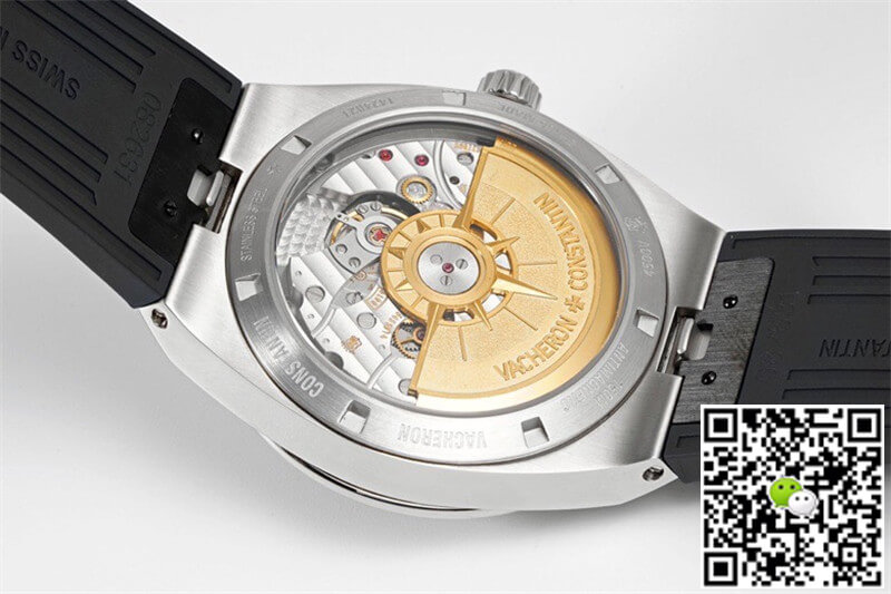Replica Vacheron C0nstan1n Overseas 4500V 1:1 Best Edition PPF Factory Black Rubber Strap