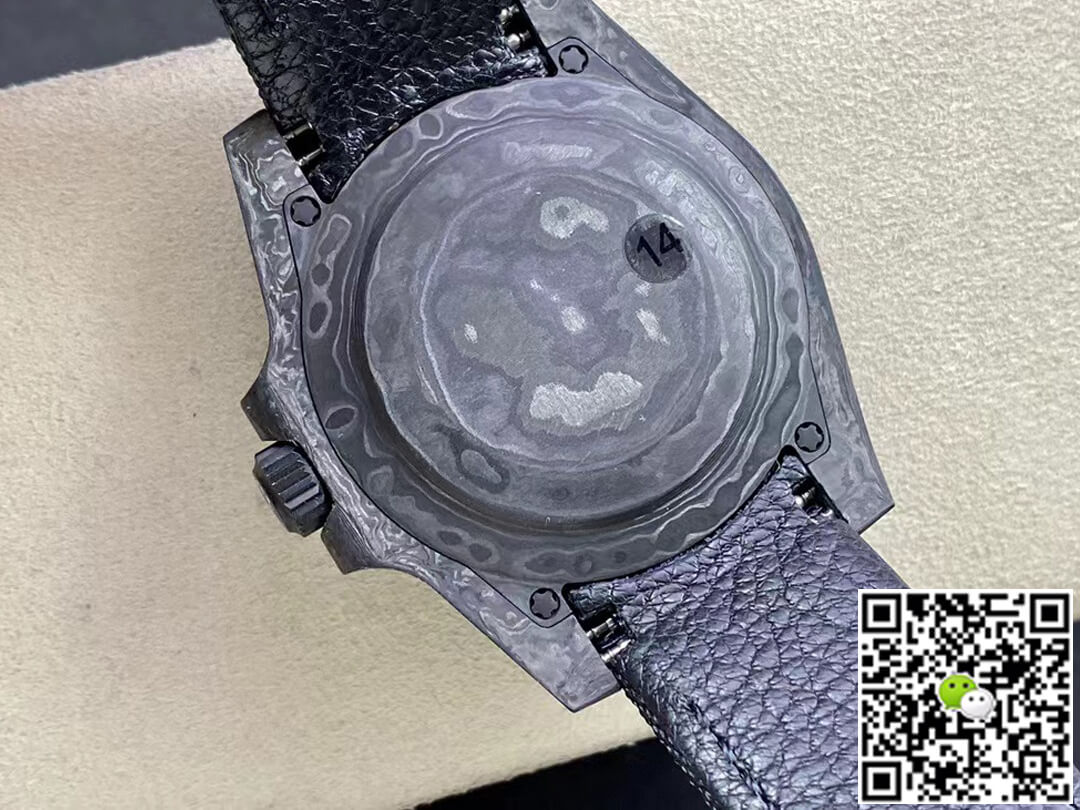 R01ex Submariner Replica 1:1 Best Edition VS Factory DIW Carbon Fiber Dial