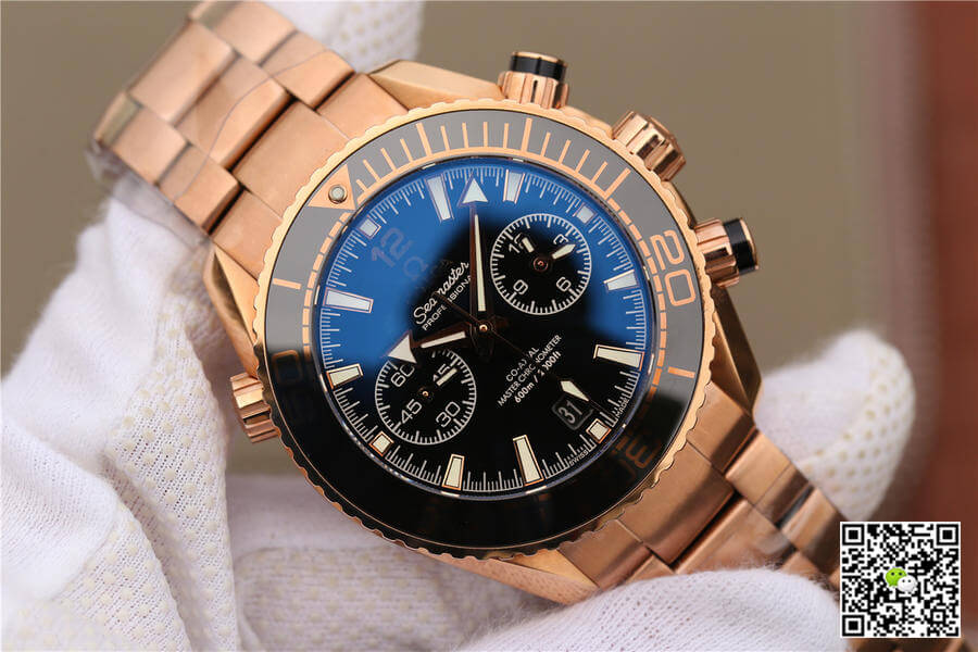 Replica 0me*ga Seamaster Ocean Universe Timing 232.63.46 1:1 Best Edition OM Factory Rose Gold