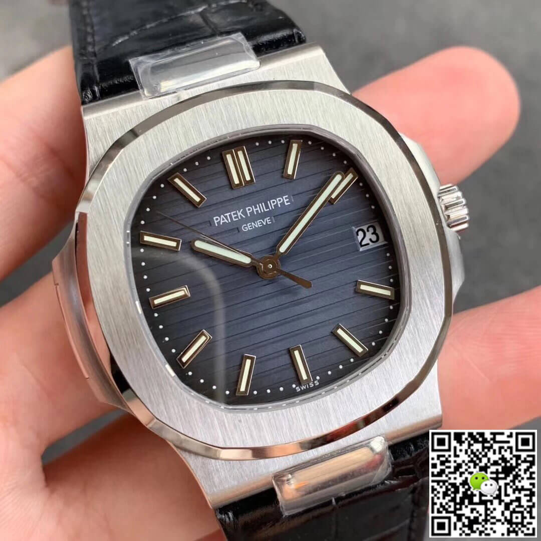 Replica Pat*k Phi1i*pe Nautilus 5711G 1:1 Best Edition PPF Factory V4 Blue Dial Swiss ETA324