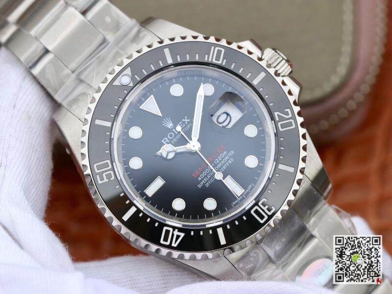 Replica R01ex Sea-Dweller 126600 43mm Noob Factory V9 Version 1:1 Best Edition Swiss ETA3235 Stainless Steel Strap